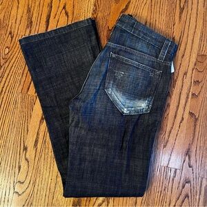 JOE'S JEANS Rocker Dark Blue Denim